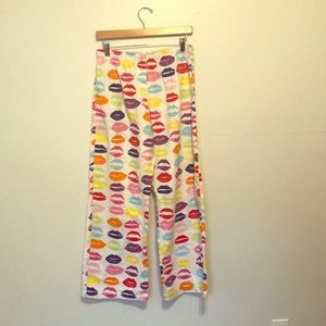Victoria’s Secret lips pajama pants